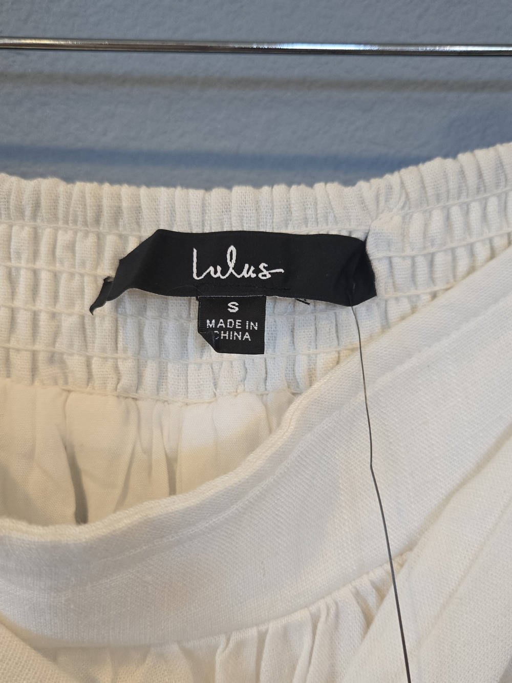 NWT Lulu's Brings You Back Ivory Midi Skirt (Only) - Picture 5 of 6